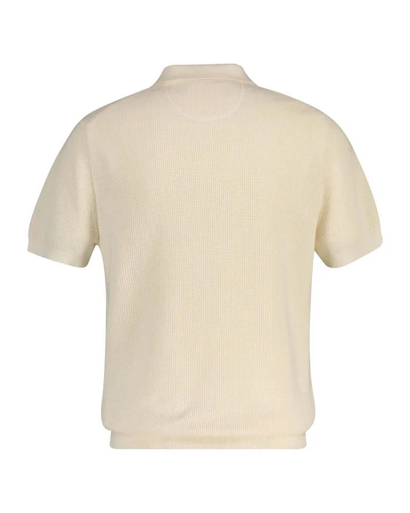 غانت Micro Textured Cotton Short SleevePolo